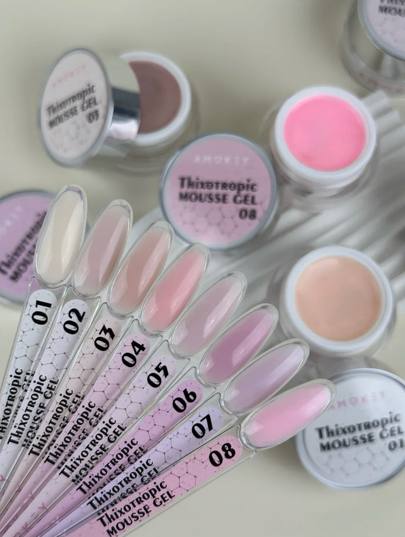 THIXOTROPIC MOUSSE GEL 07